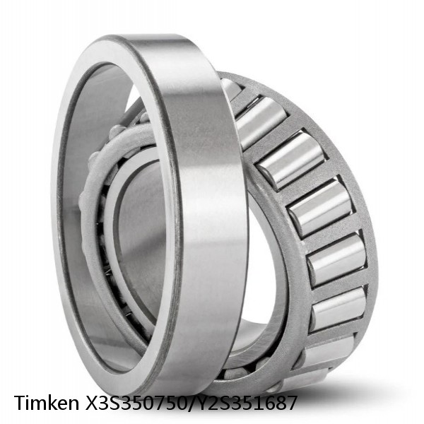 X3S350750/Y2S351687 Timken Tapered Roller Bearings #1 small image