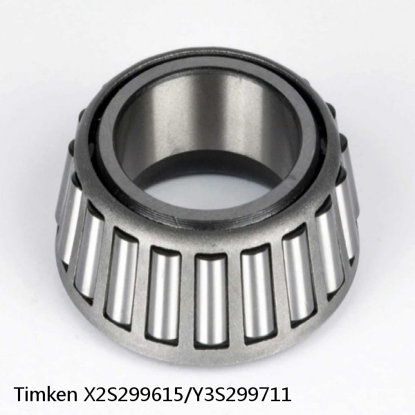 X2S299615/Y3S299711 Timken Tapered Roller Bearings