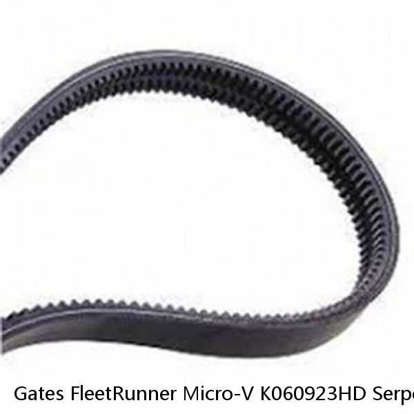 Gates FleetRunner Micro-V K060923HD Serpentine Belt for 10051598 10055747 zz #1 small image
