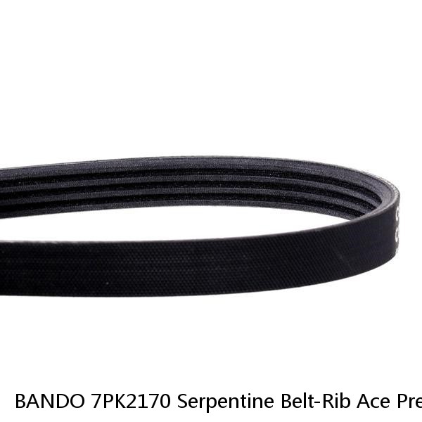 BANDO 7PK2170 Serpentine Belt-Rib Ace Precision Engineered V-Ribbed Belt #1 small image
