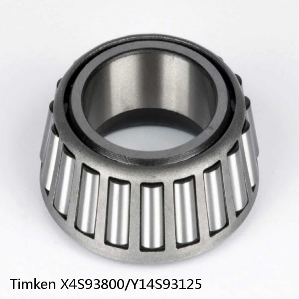 X4S93800/Y14S93125 Timken Tapered Roller Bearings #1 image