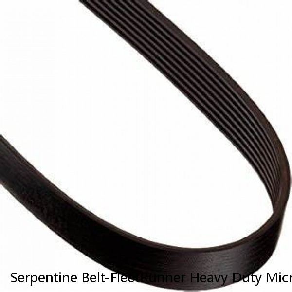 Serpentine Belt-FleetRunner Heavy Duty Micro-V Belt CARQUEST K080872HD #1 image